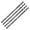 White, variant on EverBright White Golf Cart Lights Car Underglow Led Strip Lights for Marine Boat Deck Motorcycles Kayak Interior Exterior 5050 Chipset 15SMD Waterproof IP67 DC 12V(Pack of 4)