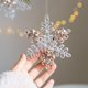 thumbnail image 5 of Colgantes de nieve BLESIY Decoraciones navideñas DIY para el hogar familia cocina fiesta temática Estilo B, 5 of 8