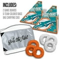 thumbnail image 2 of YouTheFan NFL Miami Dolphins RingBag, 2 of 5