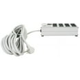 thumbnail image 4 of Tripp Lite Isobar Metal Surge Suppressor 8 Outlets 25 ft Cord 3840 Joules Light Gray ISOBAR825ULT, 4 of 5