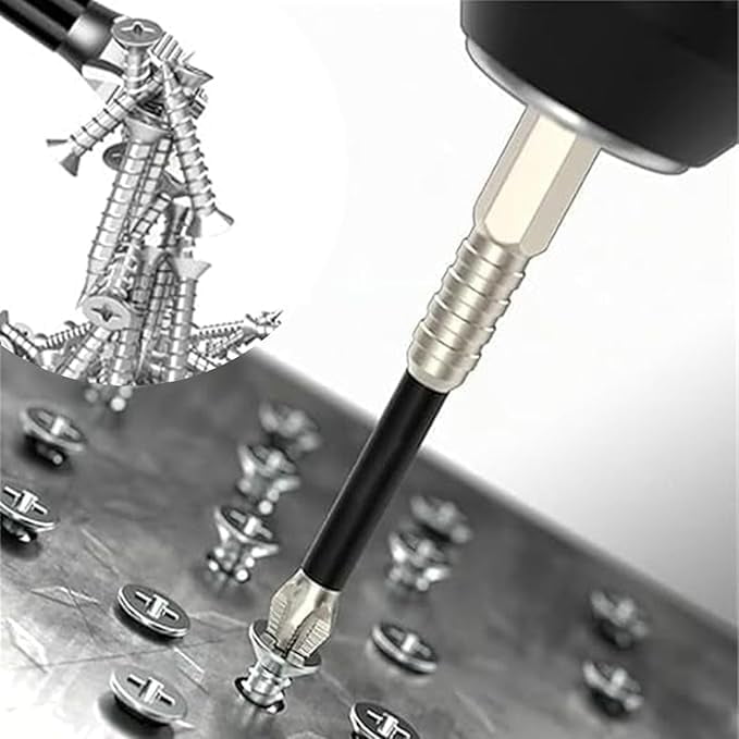 Tools Drill Bits,  Tools Magnetic Drill Bits, K5 Impact Resistant Non Slip Bit, Rowgins High Magnetic Screw Driver Drill Bit Set 25 50 65 70 90 150mm Screwdriver Set for Repair