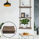thumbnail image 5 of Ganfancp Estantería Decorativa de Pared Estantería de Pared de Madera Comedor Sala de Estar Almacenamiento de Pared Ofertas de La Semana 1 Juego de Perchas de Madera, 5 of 5