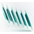 thumbnail image 3 of Reston Lloyd 71702 6pc Melamine Dinner Plate Set  Turquoise, 3 of 6