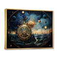 thumbnail image 2 of Designart "Galactic Guide Celestial Chart" Astrology Floater Framed Wall Decor, 2 of 7
