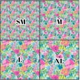 thumbnail image 2 of Printed Adhesive Vinyl Preppy Floral G Pattern Permanent Adhesive (XL Scale), 2 of 2