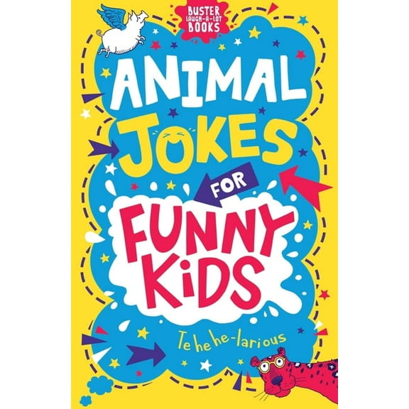 Buster Laugh-A-Lot Books Animal Jokes for Funny Kids: Volume 6, (Paperback)