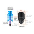 thumbnail image 3 of Kit De Extrusora Y Boquilla, Kit De Cabezal De Extrusión Menos Fugas Alta Eficiencia Fácil Instalación 24V 48W Para CR10S, 3 of 7