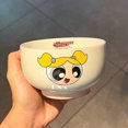 thumbnail image 1 of Tazón de cerámica para chicas superpoderosas, tazón de arroz bonito de dibujos animados, tazón para el hogar para niñas, tazón de sopa Premium único, nuevo estilo, 1 of 5