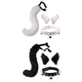 thumbnail image 1 of Paquete de 2 disfraces de Halloween Macarena Traje de juego de cosplay de gato sintética, 1 of 5