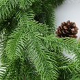 thumbnail image 4 of Árbol de pino artificial, ramas de hojas de pino de plástico para decoración de fiesta de Navidad, 4 of 5