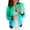 Sky Blue, variant on Vedolay Women Blazer Suit Jacket Open Front Work Office Jackets Blazer Sky Blue,L