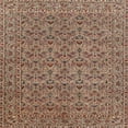 thumbnail image 1 of Ahgly Company Indoor Square Traditional Dark Sienna Brown Persian Area Rugs, 6' Square, 1 of 6