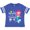 Football Blue and White, variant on Mermaid in Training Girls Toddler T-Shirt