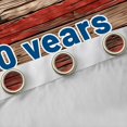 thumbnail image 4 of Manfei Rustic Farmhouse Us Flag Blackout Curtains Set of 2 (52x84 Each),250 Years 1776-2026 Print Curtain, 4 of 7