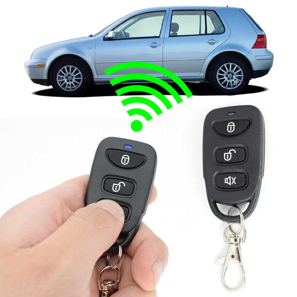 XUKEY Keyless Entry Car Alarm System Universal Door Lock Actuators Kit Control Remote