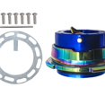 thumbnail image 3 of Adaptador de de liberación rápida de volante universal modificado para automóvil universal, liberación rápida, piezas de herramientas de automóvi Azul DYNWAVEMX Rueda de liberación rápida, 3 of 8