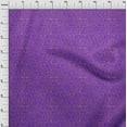 thumbnail image 4 of oneOone Viscose Jersey Purple Fabric Block Craft Projects Decor Fabric Printed By The Yard 60 Inch Wide-GR, 4 of 7