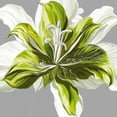 thumbnail image 3 of Scaffardi, Sally 20x20 Black Modern Framed Museum Art Print Titled - Spring Greens I, 3 of 5