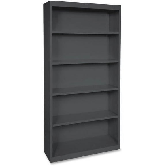 Lorell, LLR41291, Fortress Series Bookcases, 1 Each, Black