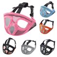 thumbnail image 4 of Short Snout Dog Muzzle Bulldog Muzzle Drinkable Adjustable Breathable Mesh for Training Biting Barking, 4 of 5