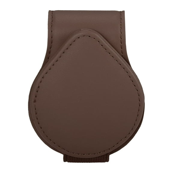 Brown Universal Car Visor Sunglasses Holder Magnet Adsorption Eye Glasses Case Organizer Clip for Sun Visor