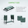thumbnail image 2 of VIVOSUN Portable Garden Kneeler Seat Foldable Garden Bench with Foam Pad 2 Tool Bags, 2 of 7
