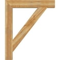 thumbnail image 3 of Ekena Millwork 6"W x 40"D x 48"H Traditional Block Rough Sawn Bracket, Western Red Cedar, 3 of 4