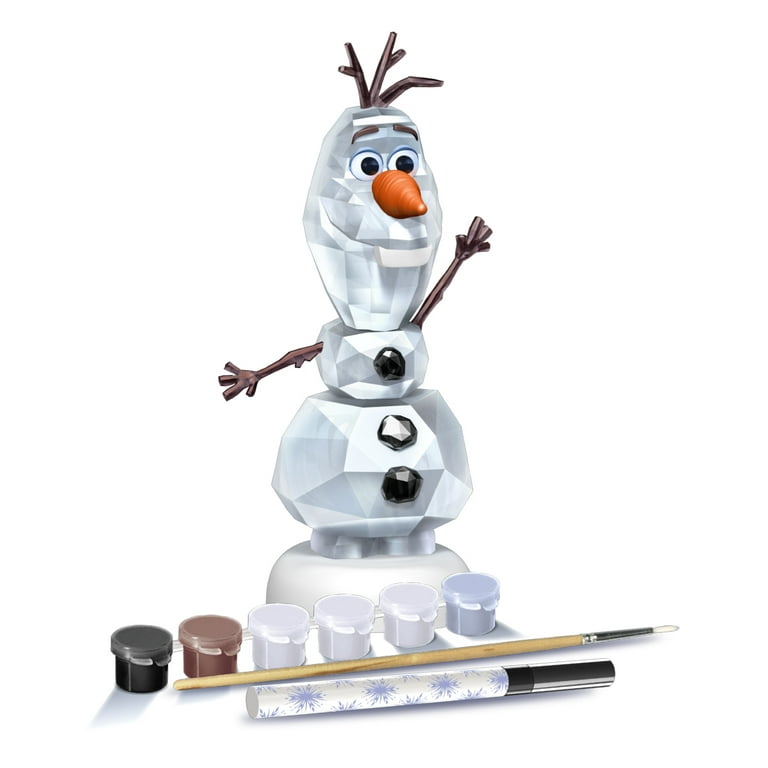 Disney FROZEN 2 Paint Your Own 3D Olaf Sculpture - Walmart.com