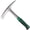 Silver-Pick, variant on MIKISS 1pcs 28oz One-Piece Geological Rock Pickaxe with TPR Shock-Absorbing Handle.