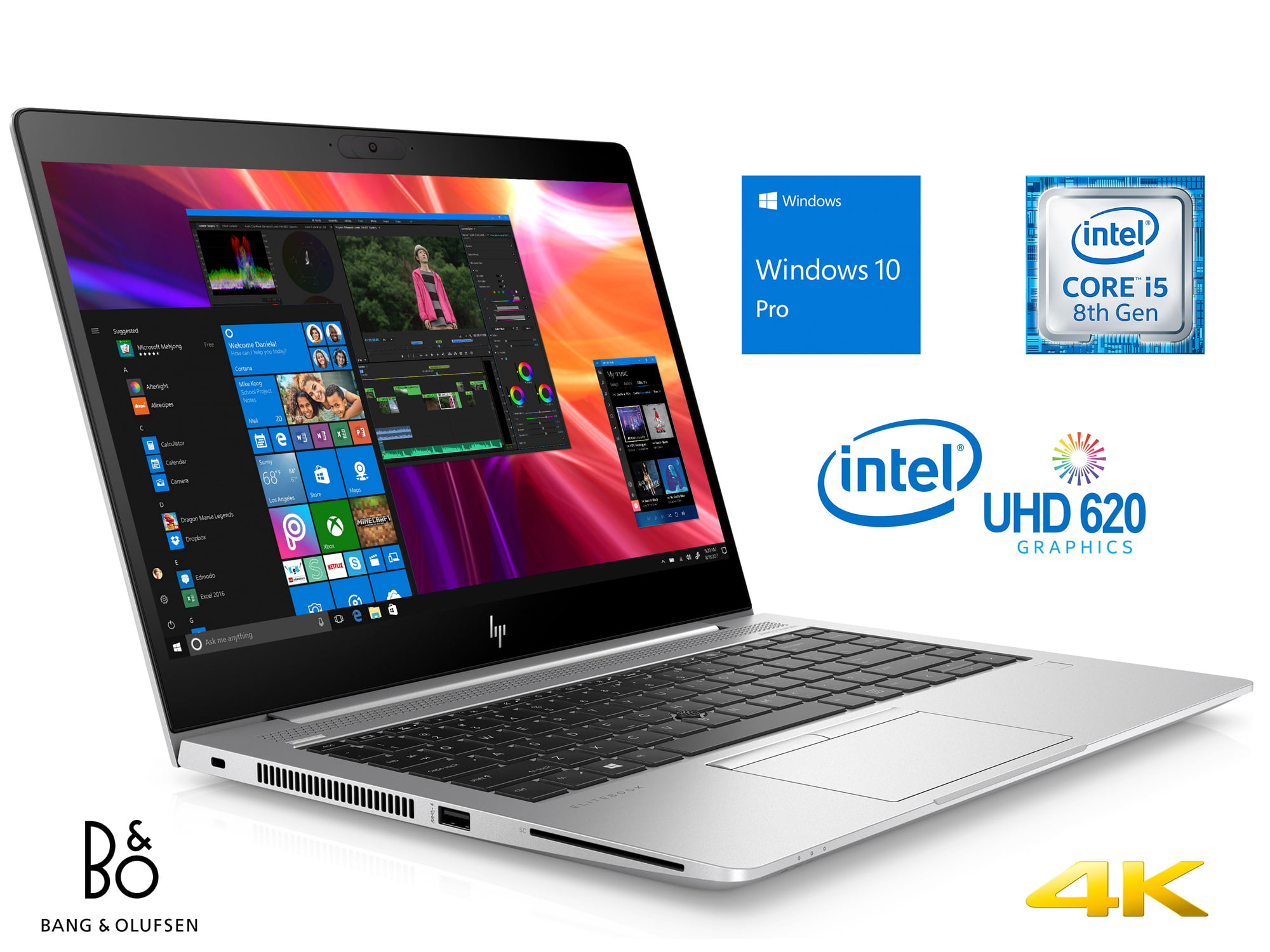 Hp Elitebook 840 G5 Notebook 14 4k Uhd Display Intel Core I5 8250u ...