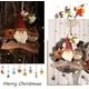 thumbnail image 4 of Corona navideña de ratán, colgante de árbol de Navidad de 1 pieza, corona navideña para puerta principal, adornos navideños para el hogar, cocina, pared, ventana, pasillo, 4 of 5