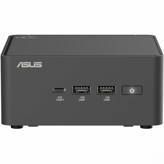 Asus NUC 15 Pro NUC15CRHU7 Barebone System - Mini PC - Intel Core Ultra 7 255H - Intel Chip - 96 GB DDR5 SDRAM DDR5-5600/PC5-44800 Maximum RAM Support - 2 Total Memory Slots - NVMe Controller - Int...