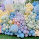 thumbnail image 3 of Globos de látex PartyWoo Pastel de 12 cm, 50 unidades, para decoración, 3 of 6