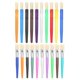 thumbnail image 1 of Ensemble de 20 pinceaux pour peinture à l'huile, poils colorés, pour enfants, dessin, graffiti, fournitures artistiques, 1 of 4