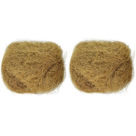 Coconut Nest - Prevue Pet Products BPV105 Sterilized Natural Coconut Fiber for Bird Nest (1 Pack)