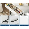 thumbnail image 6 of 37.8" W Dog Crate Furniture for Small Medium Dogs, 2-in-1 Iron-Wood Fusion Dog Cage Indoor As Side End Table, Farmhouse Dogs Kennel with Sliding Barn Doors & Drawer, 6 of 8