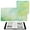 Abstract Green Watercolor, variant on Self-Adhesive Leather Photo Album Gift For Memories Rainbow Clouds