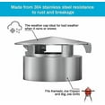 thumbnail image 4 of Stainless Steel Grill Vented Chimney Top Cap Compatible with Kamado Joe Classic & Pit Boss Charcoal Grill$$Garden & Patio, 4 of 6