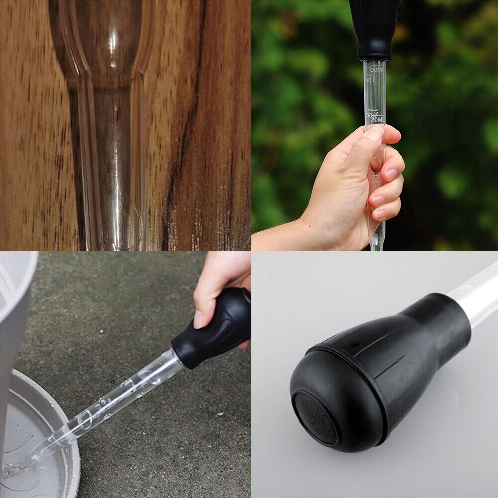 US 12 Pcs Turkey Baster Cleaning Brush Syringe Home Baking Detachable Food Bulb