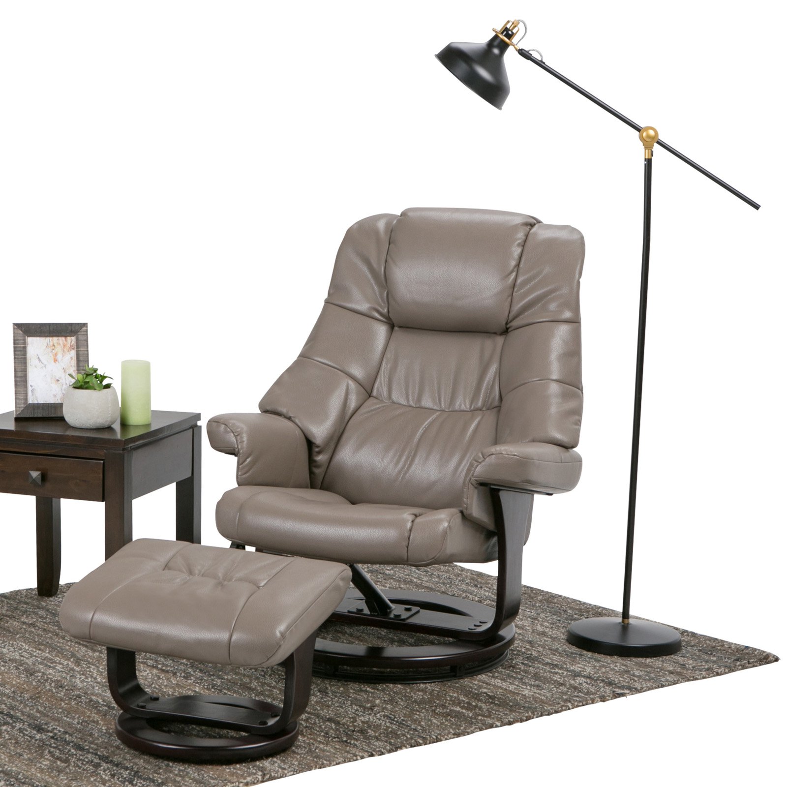Simpli Home Ledi Euro Recliner