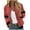 Watermelon Red1, variant on Chbgutlmr Jackets for Women Zip up Lightweight Jacket 2024 Fall Trendy Casual Coat Outerwear