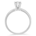 thumbnail image 2 of 14k White Gold 0.8ct TDW Round-cut GIA Certified Diamond Solitaire Engagement Ring (J,VVS2), 2 of 7