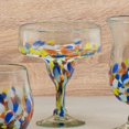 thumbnail image 5 of 10 Strawberry Street San Lucas Margarita Handblown Mexican Glass, Set of 4, 5 of 7