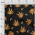 thumbnail image 2 of oneOone Silk Tabby Orange Fabric Tropical Sewing Material Print Fabric By The Yard 42 Inch Wide, 2 of 4