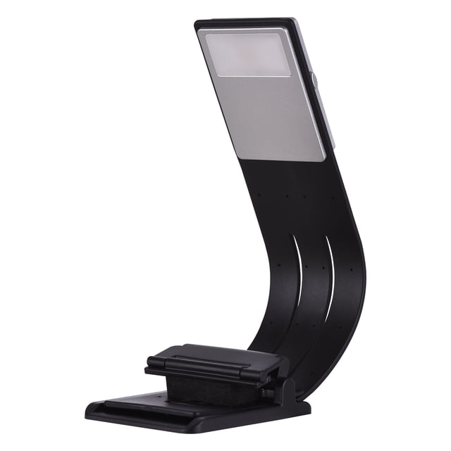 Marcador de luz de lectura recargable Luz LED Protección ocular Temperatura de 3 colores Atenuación Tomshoo Luz para leer