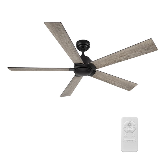 CARRO Welland 60" Large Ceiling Fan with Remote No Light ETL-certified