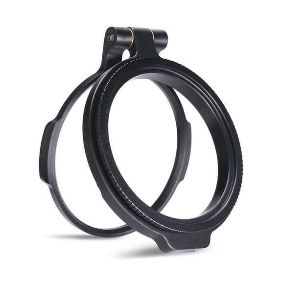 Seitruly Soportes universales para filtros de cámara Anillos adaptadores de montura abatible para lente de videocámara Accesorios para fotos 72 mm
