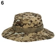 thumbnail image 2 of Ludlz Unisex Woodland Fishing Hiking Travel Military Sun-proof Camo Boonie Hat Cap, 2 of 7