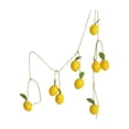 thumbnail image 1 of EGNMCR Home Decor, Room Decor Artificial Lemon Hanging Garland String With 9 Faux Lemons Rural Jute Rope Wall Decor For Kitchen Summer Farmstead Home Decoration Pl astic imitation lemon string, 1 of 5
