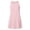 Pink, variant on Tsivenald Casual Summer Dresses for Women Sleeveless Crew Neck Striped Mini Dress with Side Pockets Loose Swing Tunic Dress